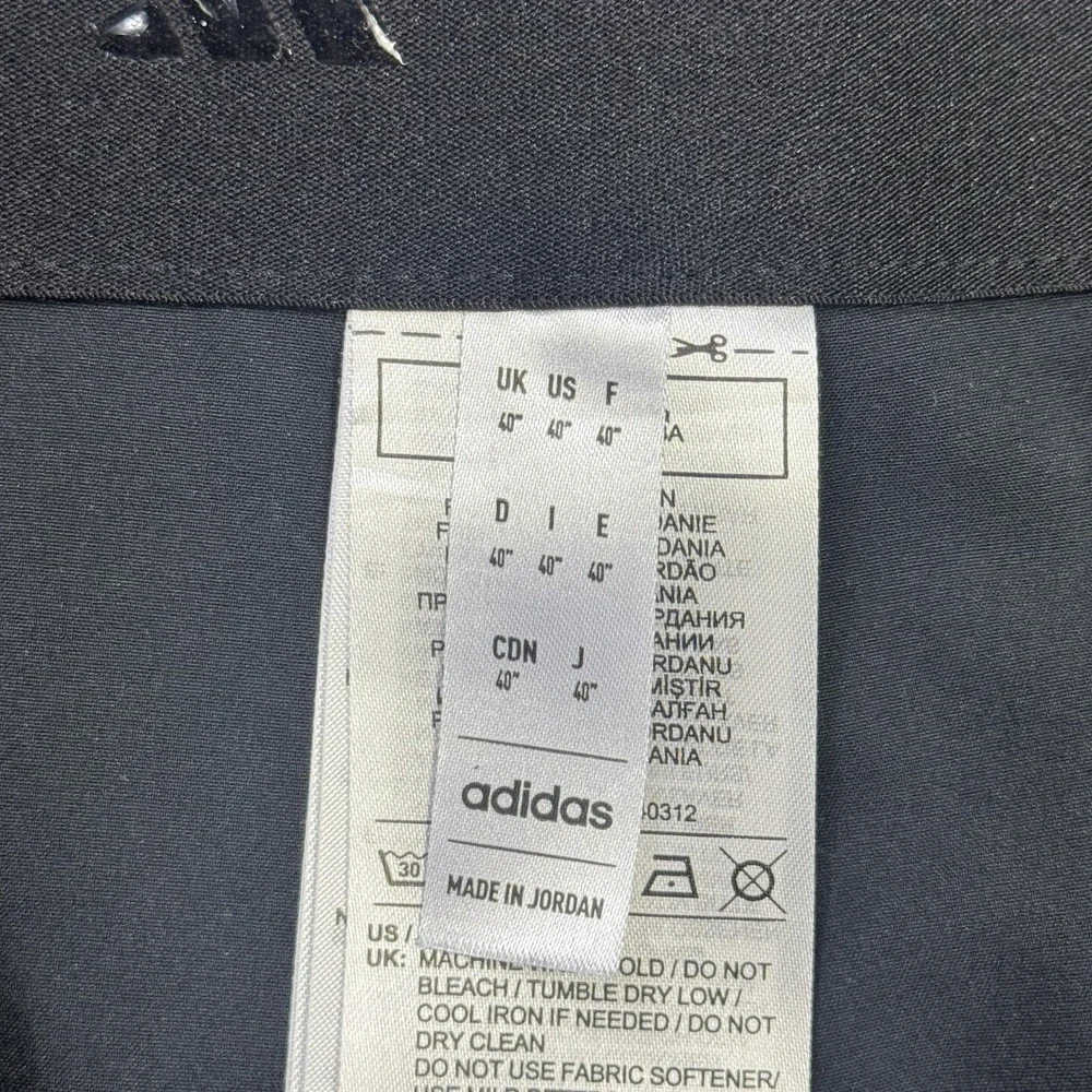 Adidas Golf‎ Chino Shorts Mens 40 Black Microfiber Polyester Spandex 10